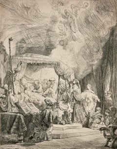 La mort de la Vierge par Rembrandt van Rijn