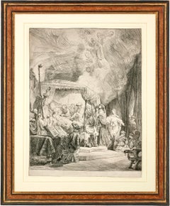 The Death of the Virgin by Rembrandt van Rijn