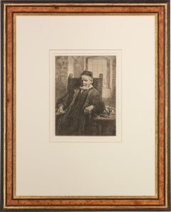 Jan Lutma, Goldsmith by Rembrandt van Rijn