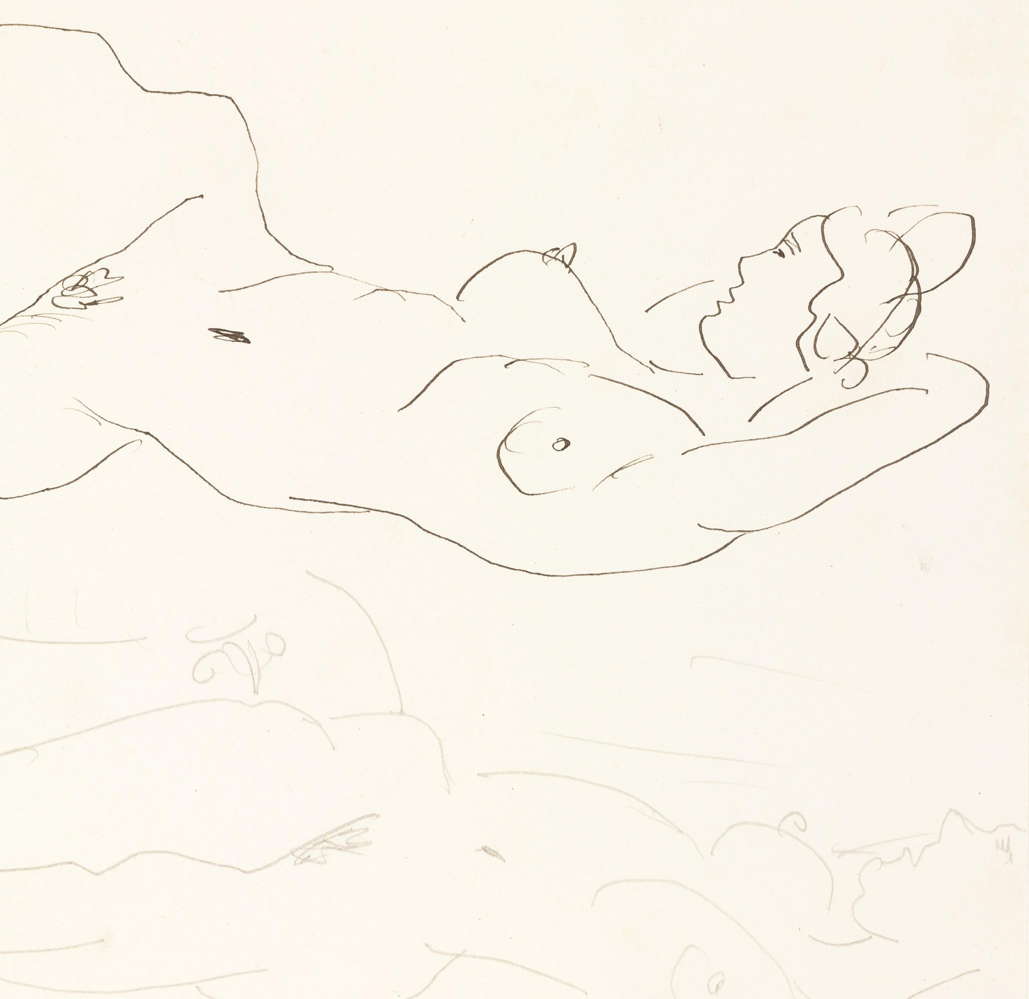 Desnudo con sombra de Henri Matisse en venta 2