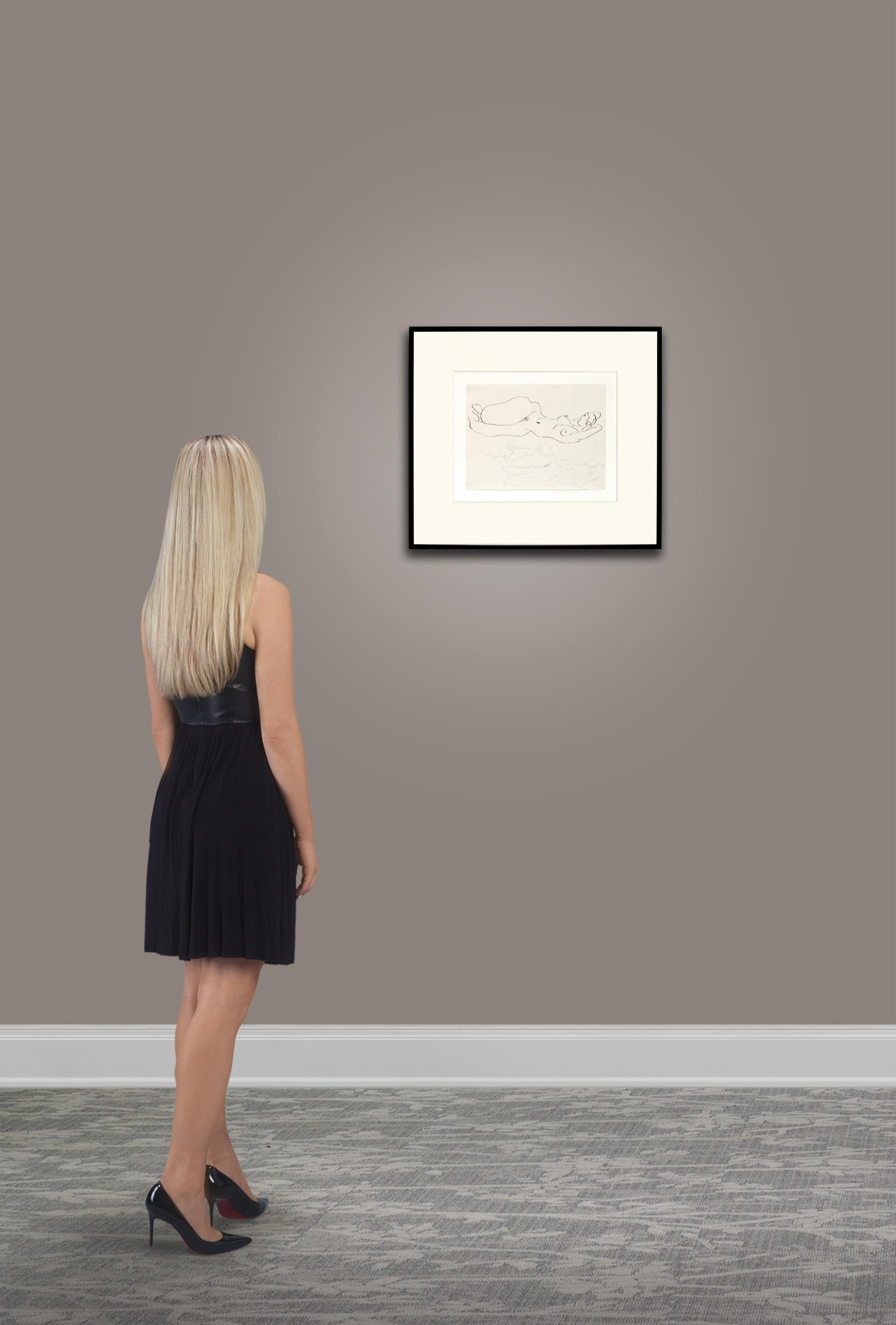 Desnudo con sombra de Henri Matisse en venta 4