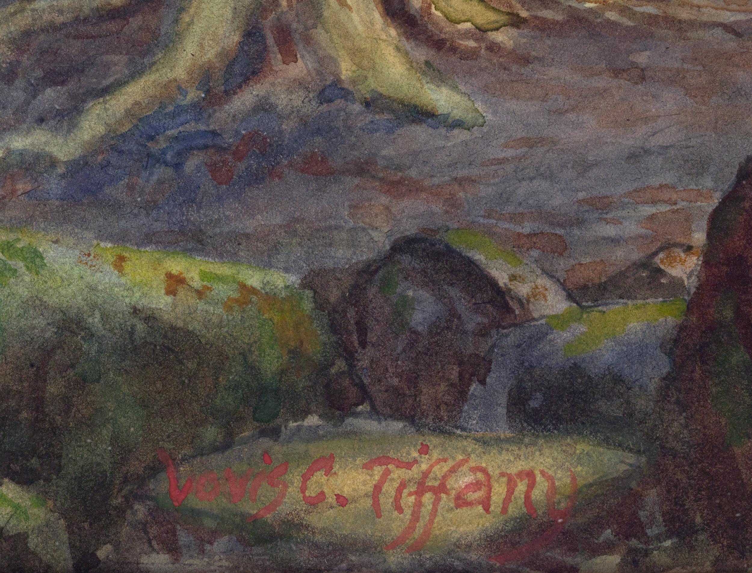 White Mountains of New Hampshire by Louis Comfort Tiffany For Sale 4