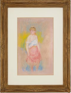 Femme au corsage blanc, Jeanne Samary by Pierre-Auguste Renoir