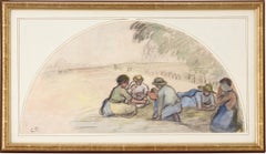 The Harvesters' Rest by Camille Pissarro