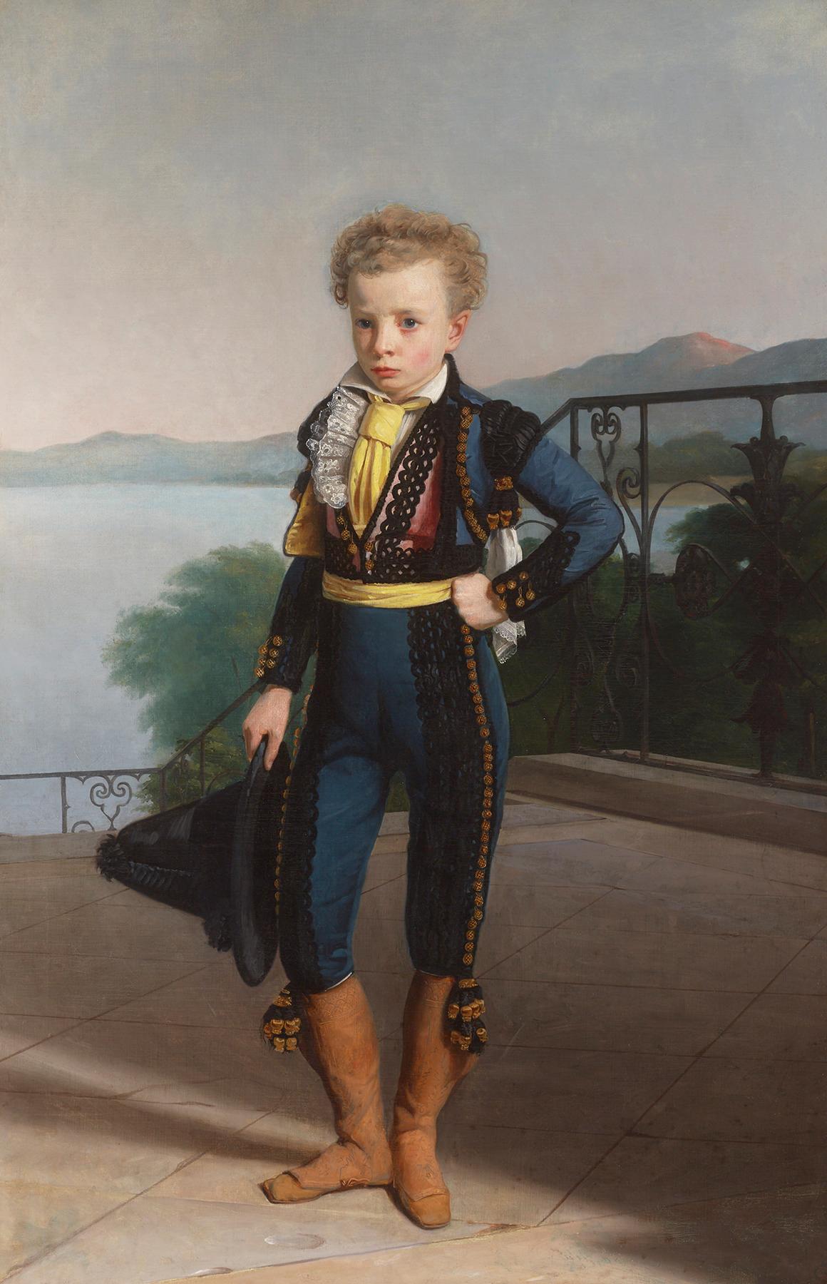 Portrait Painting Attributed to Johann Peter Krafft - Portrait de Napoléon II