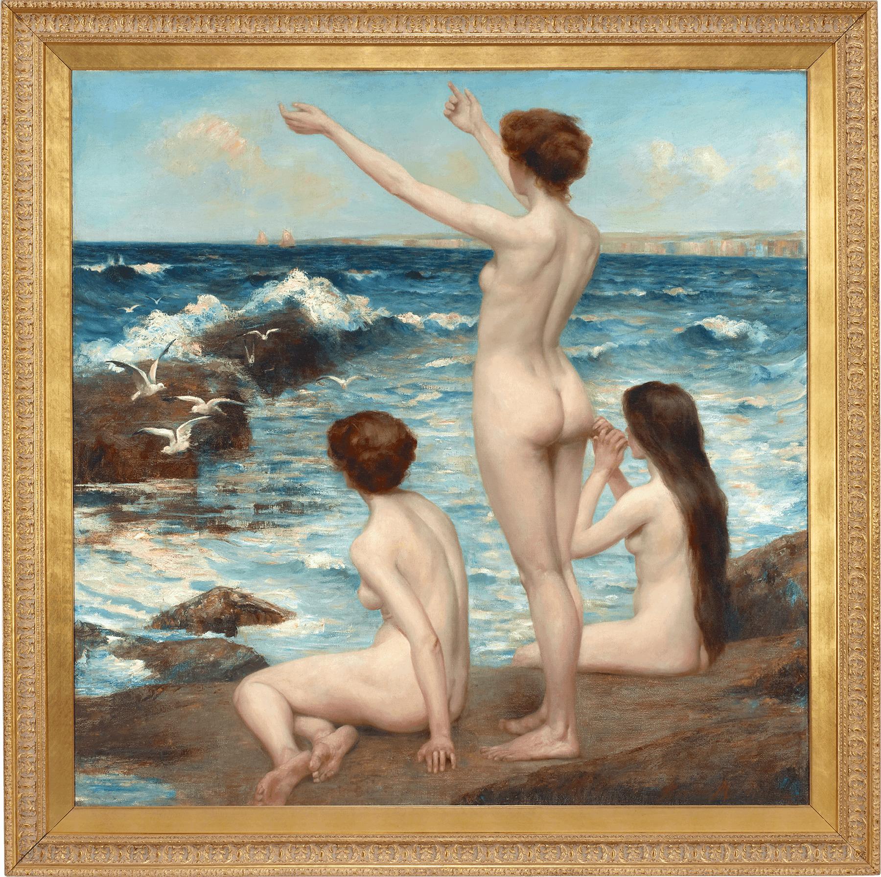 Sirens - Painting by Horace Middleton R.B.A. 