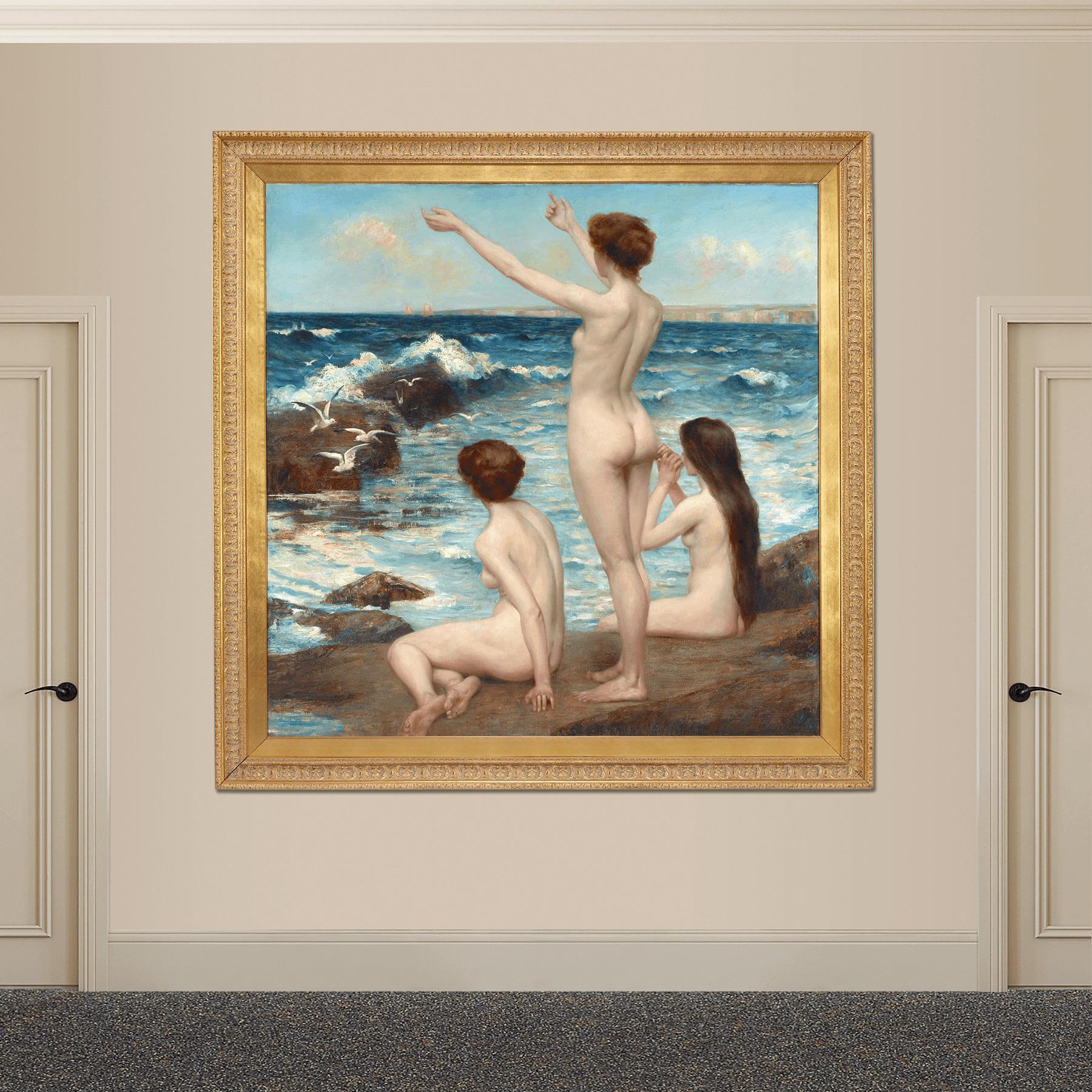 Sirens - Academic Painting by Horace Middleton R.B.A. 