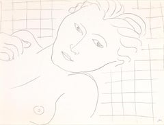 Portrait de femme allongée (Portrait of Reclining Woman)