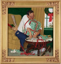 All Wrapped Up in Christmas Saturday Evening Post cover, December 19, 1959