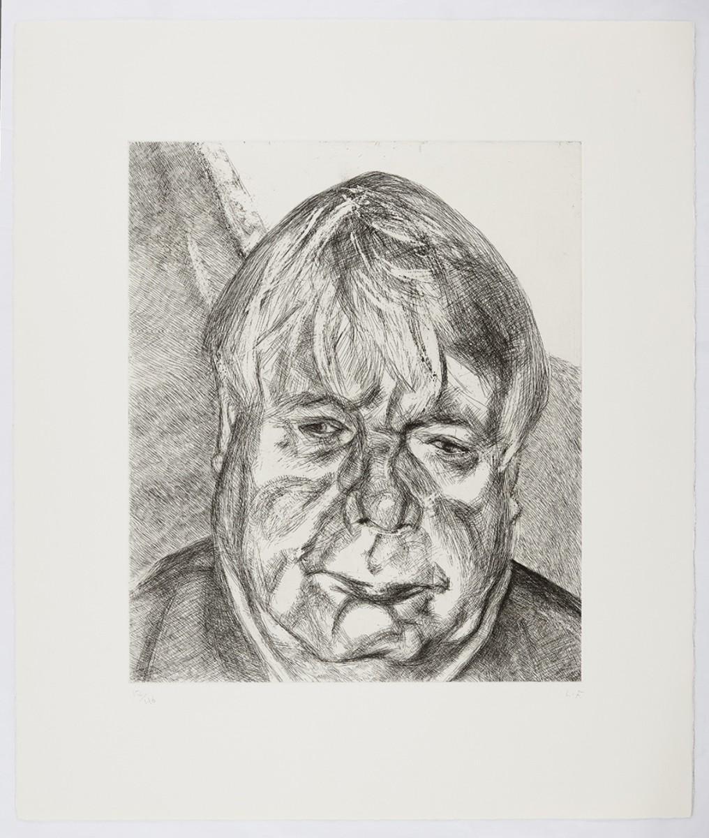 Lucian Freud Portrait - Donegal Man