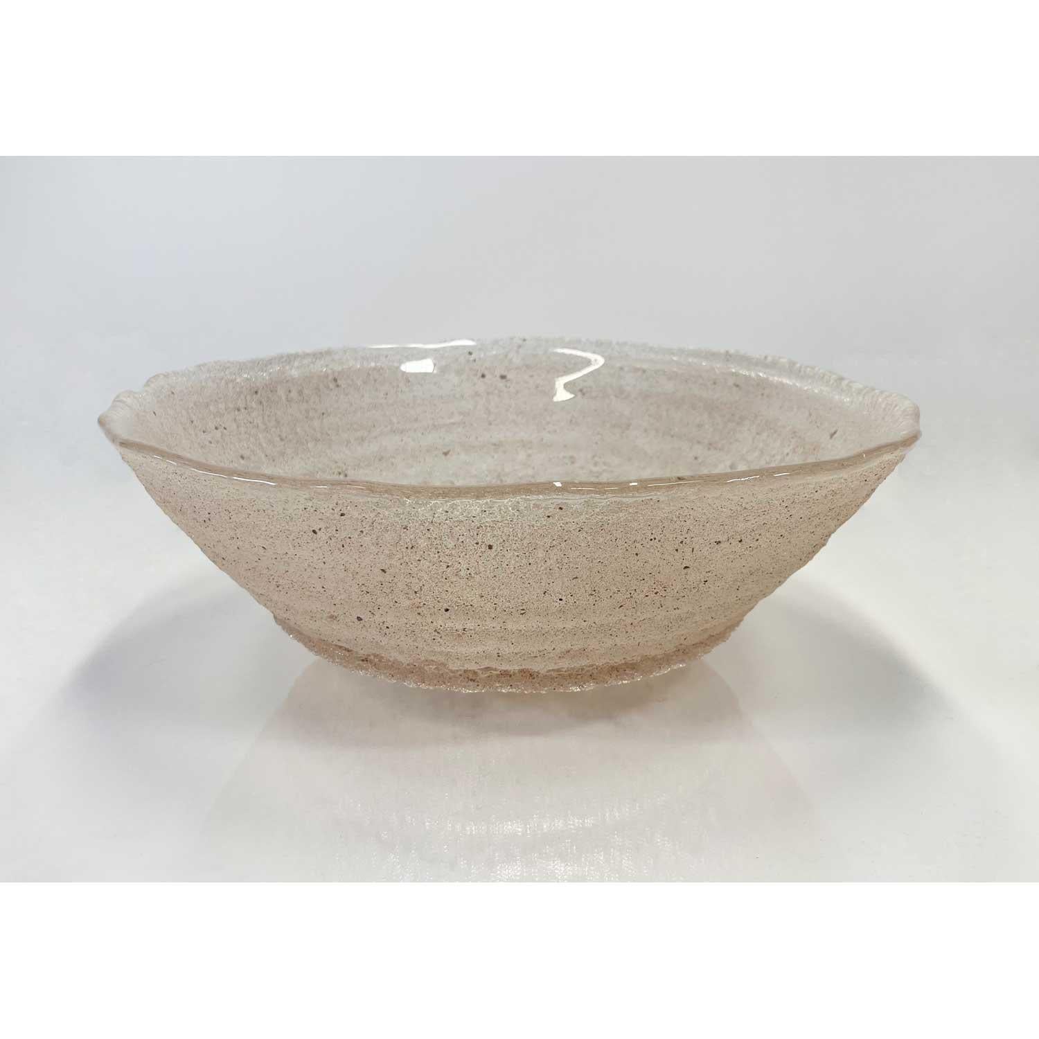 Andrew Beauchamp Abstract Sculpture - Sandcast Bowl