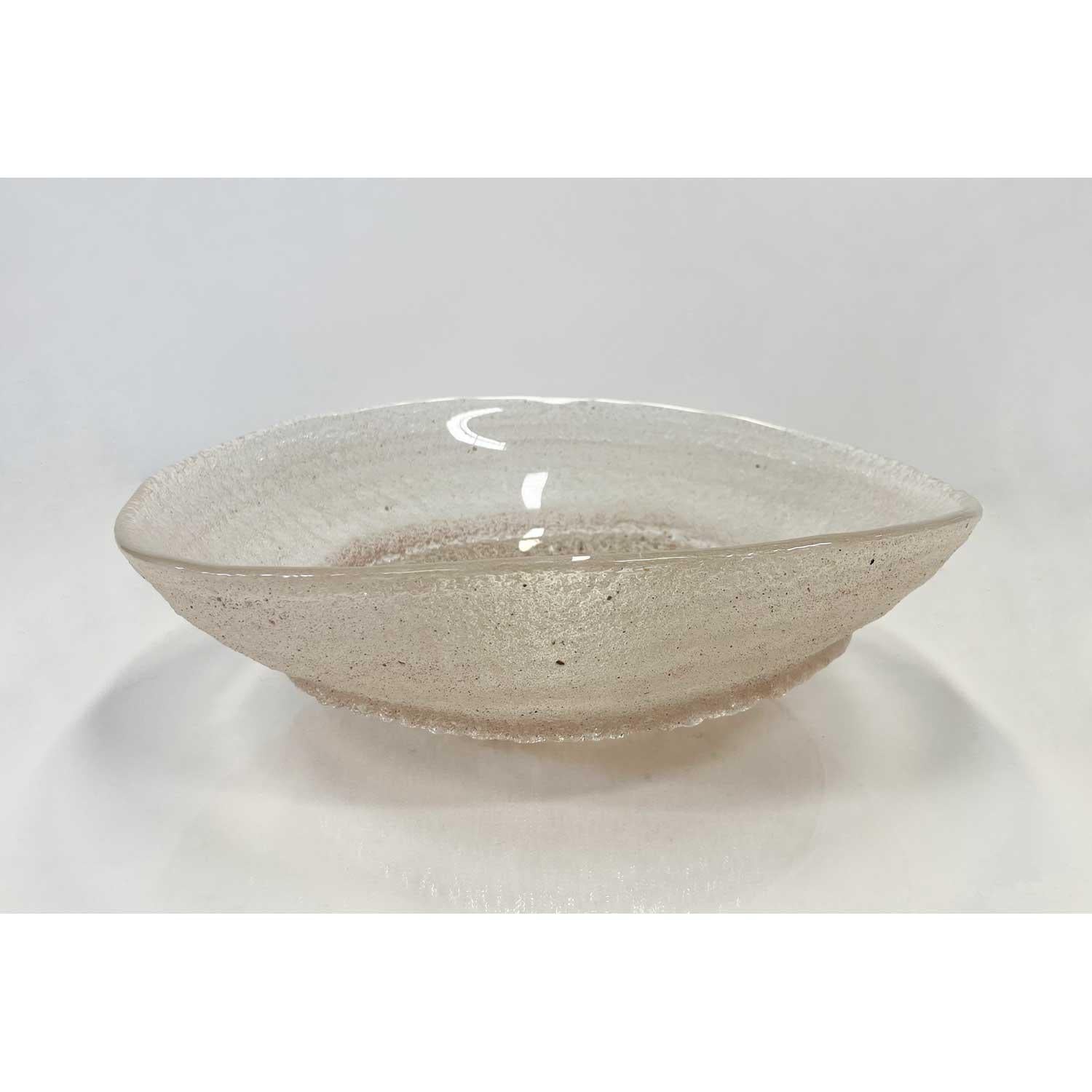 Andrew Beauchamp Abstract Sculpture - Sandcast Bowl II