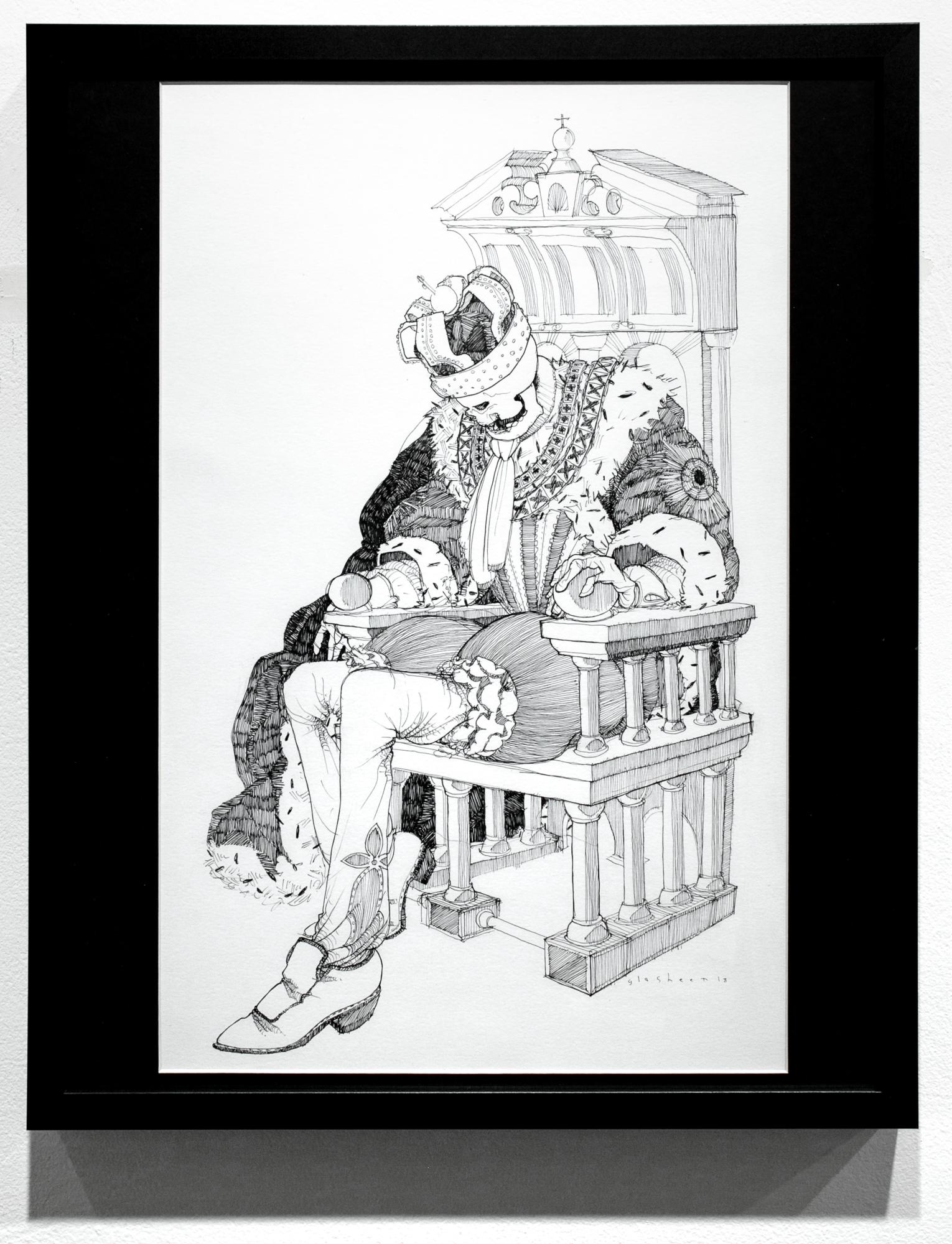 Kate Glasheen Portrait - Dead King 3 [18th Century Danish Lord]