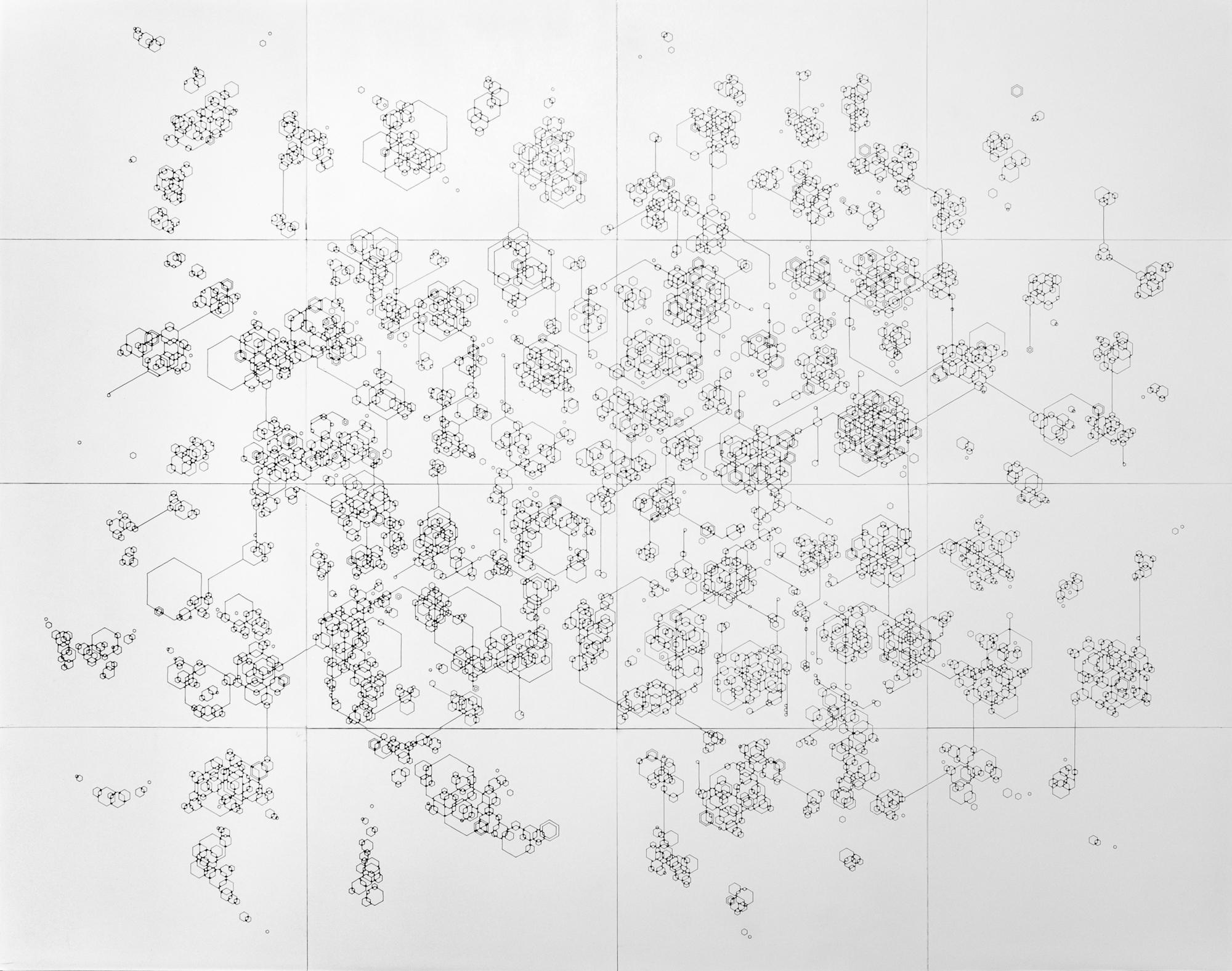 Andrew Chalfen Abstract Drawing - Supercluster