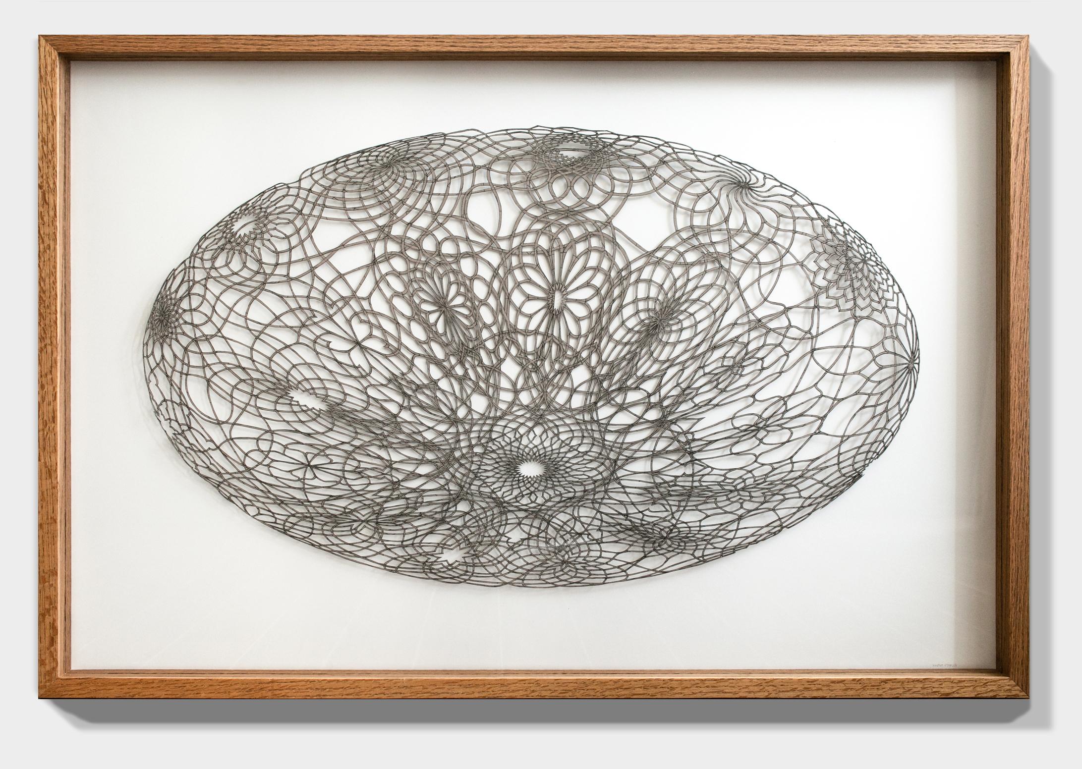 Undulating Flowering Ovum - Sculpture by Hunter Stabler