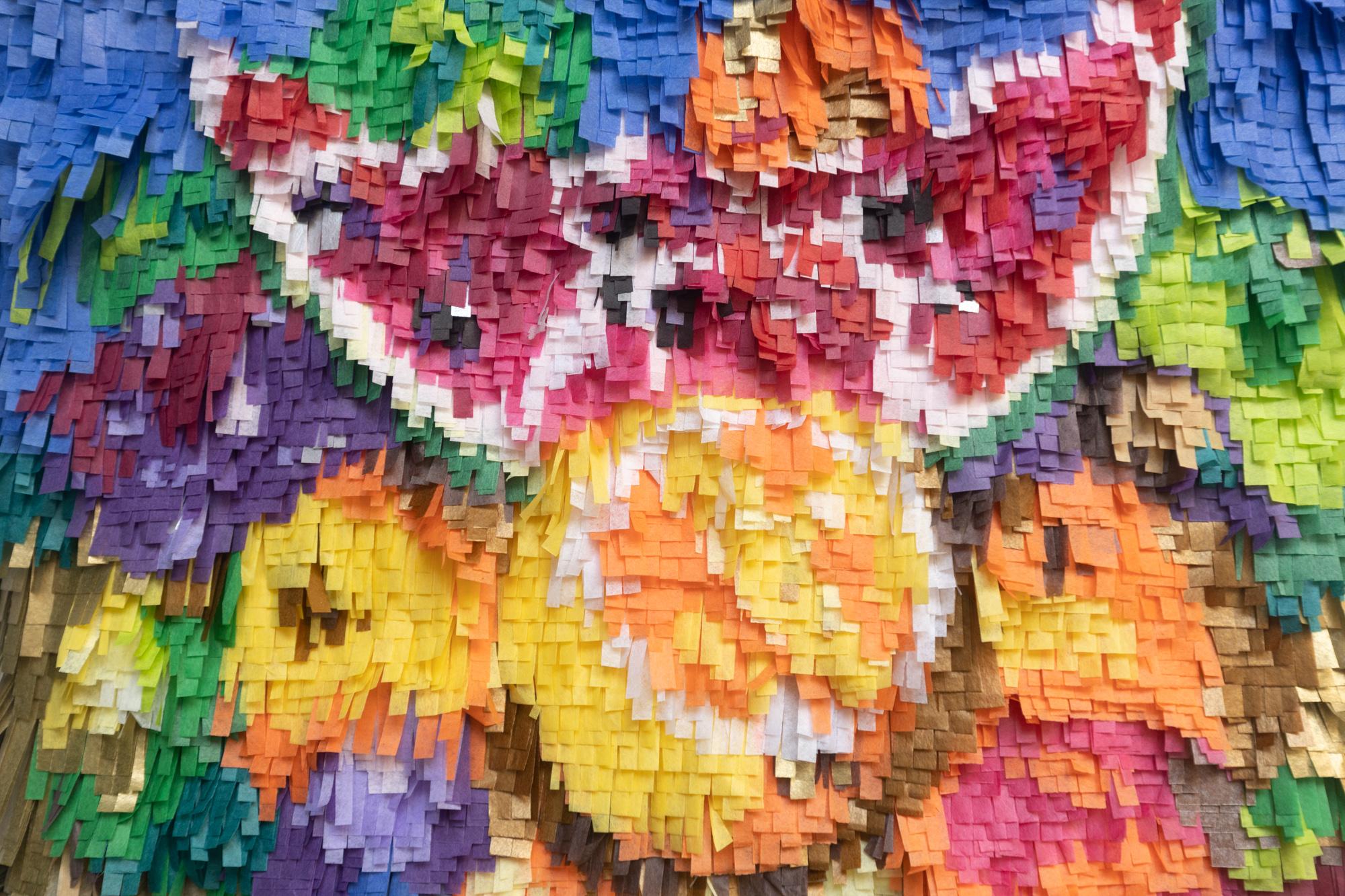 Sans titre (Véritable vie avec perroquet et fruits), d'après Frida Kahlo 1