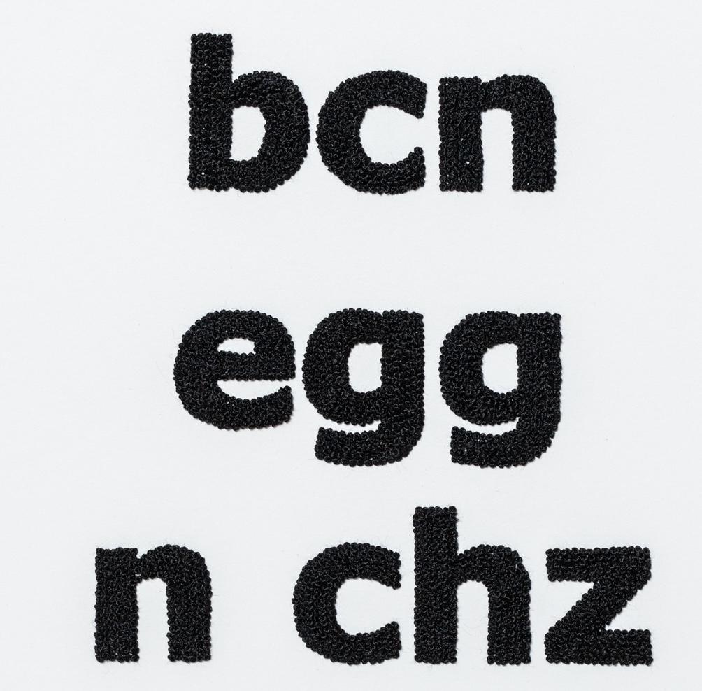 broderie à la main, nœud français, texte, lettres en vente 4