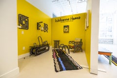 "Brushstrokes Rug" 36x96 Tufted Rg