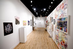 "2 pattinatori (dittico)" illustrazione, inchiostro su carta