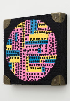 "Here We Go, Wait Where Are We" Layered Punched Paper in Abstract Composition