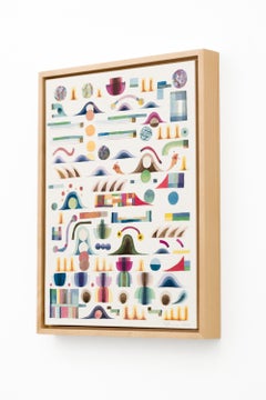 "Salida suave pt. 1", Glifos geométricos abstractos de Sophie Roach