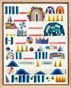 "Thump Thump" Synthesized Geometric Elements, Abstracted Patterns