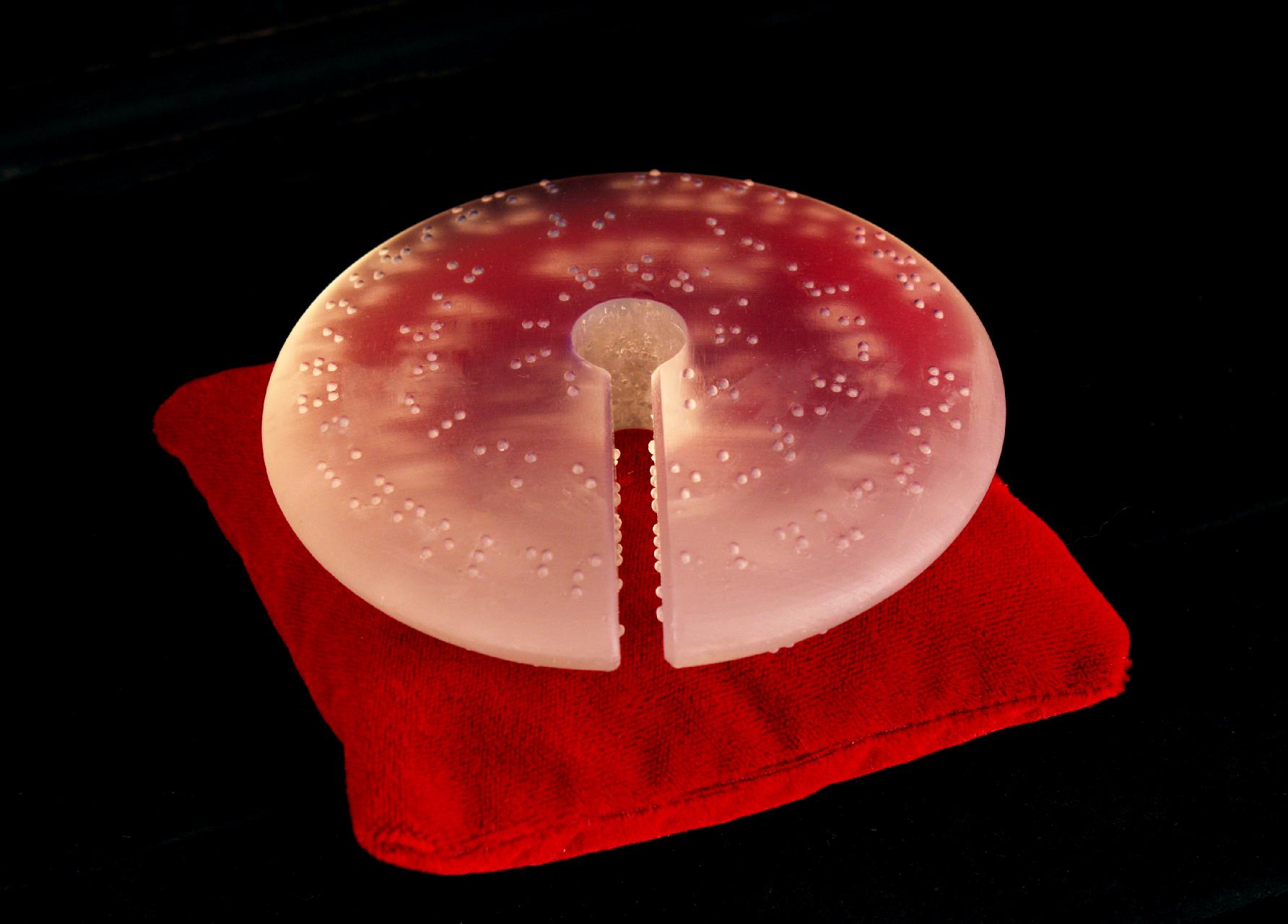 Unlegible Faberge Ovum/Sculpture for the blind - Art by Hunter Stabler