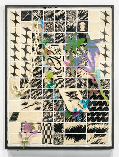 "Wall Fragment No. 2 with Flowers, Tiny Flower, and Adorning Links", Abstract