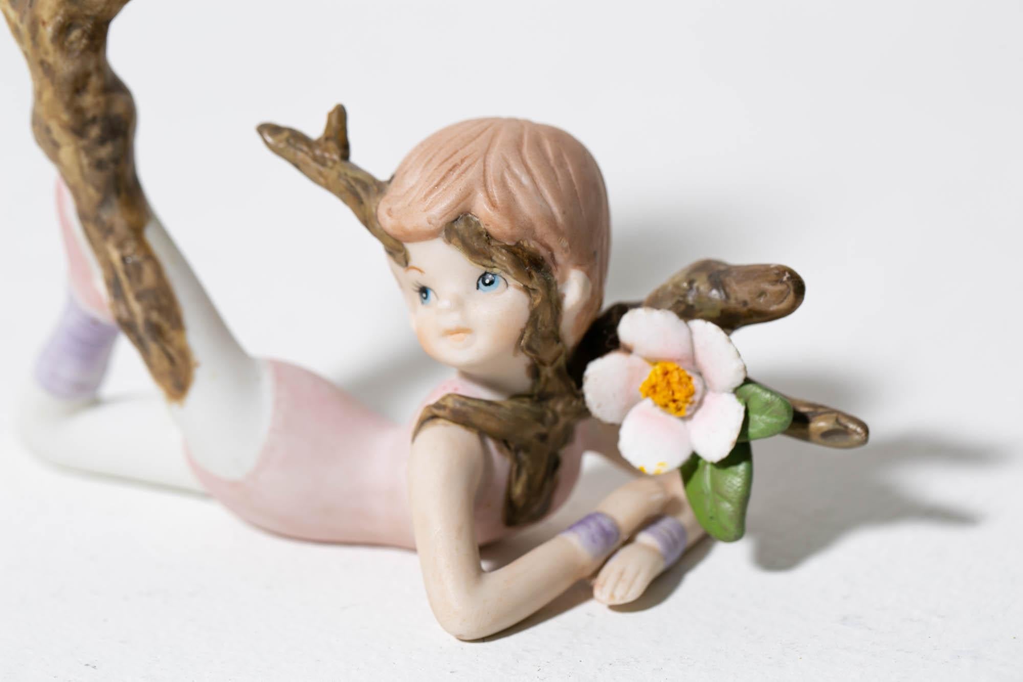 Flowering Ballerina - Sculpture by Debra Broz