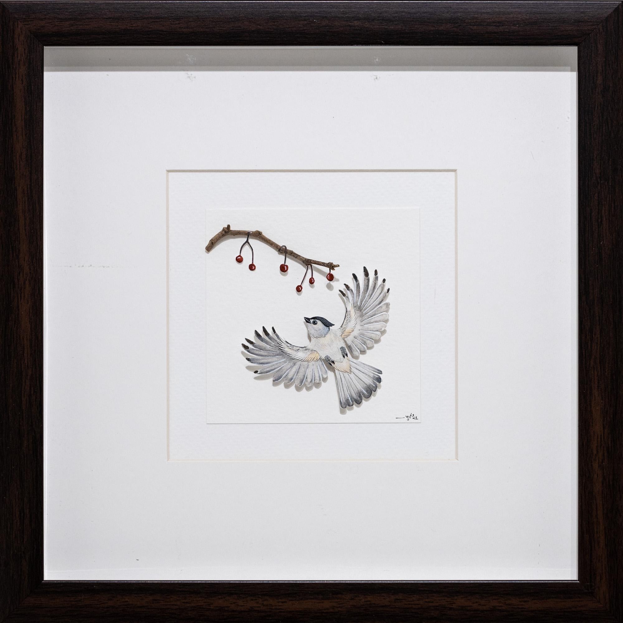 Animal Art de Nayan and Venus - Carbonero moñudo