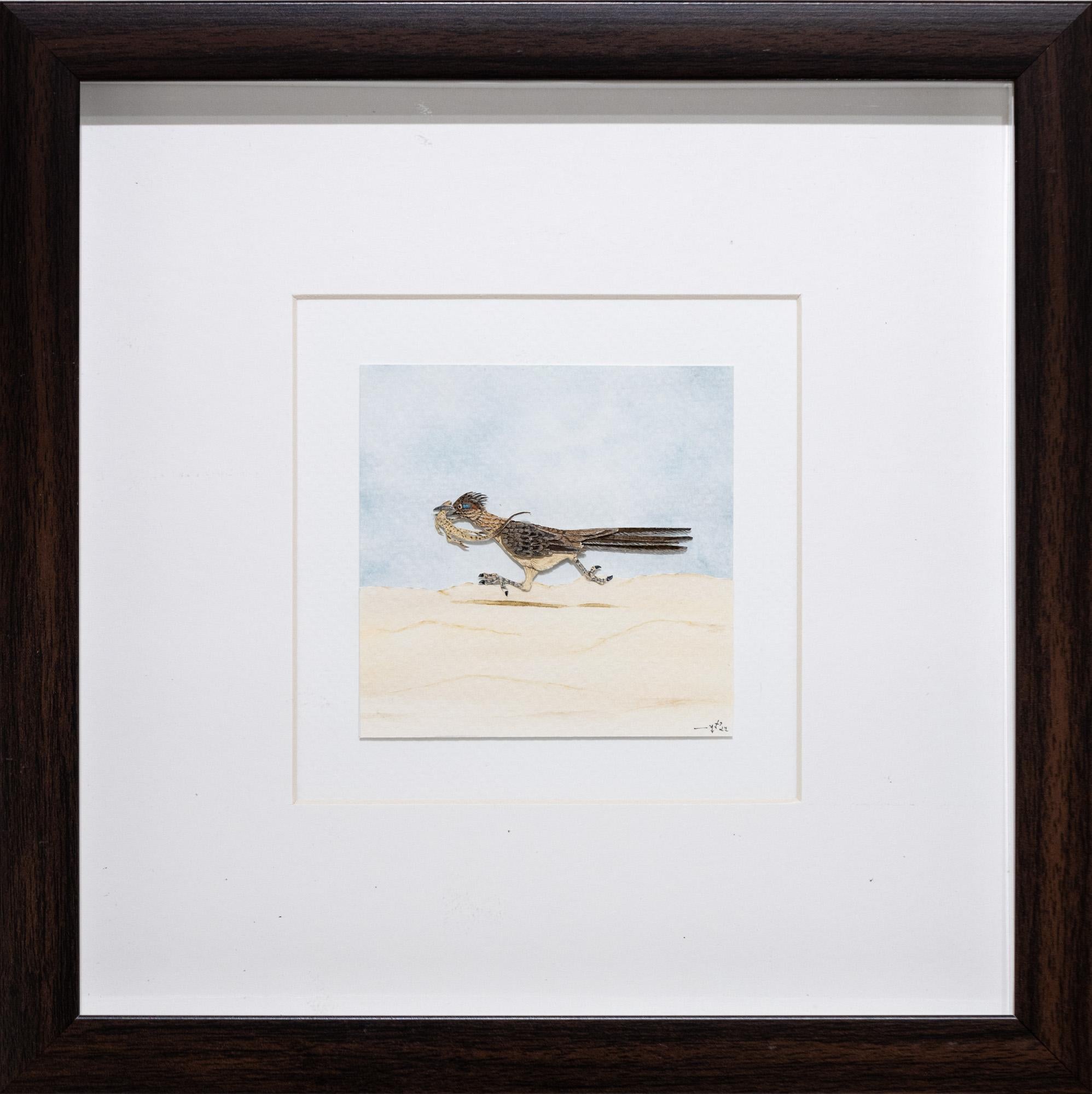 Nayan and Venus Animal Painting – Riesenrennläufer