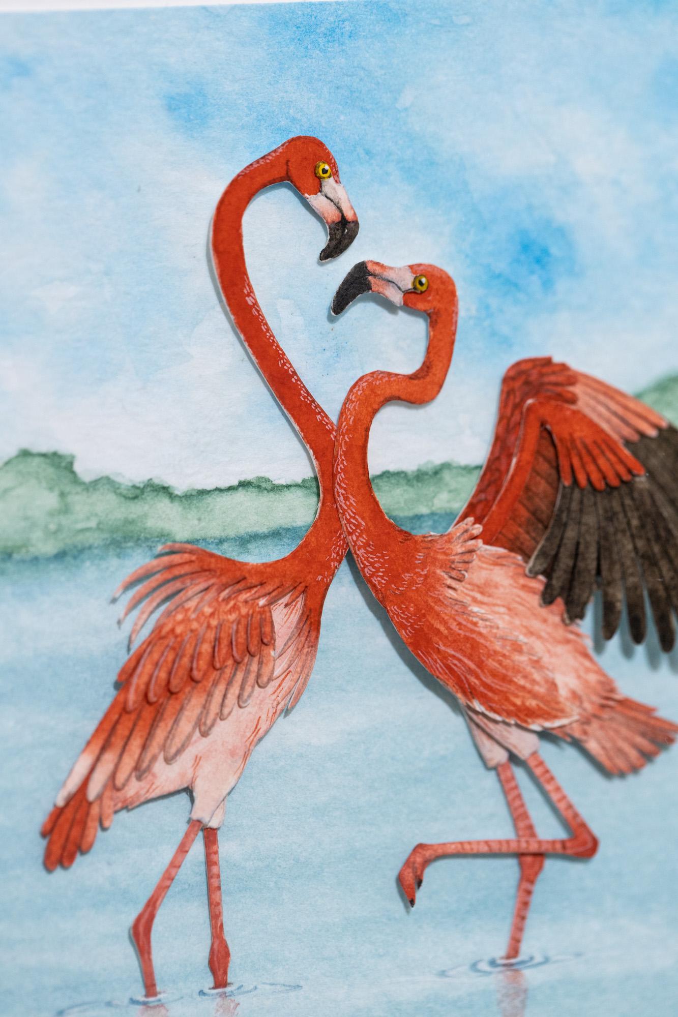 Flamingo américain - Art de Nayan and Venus