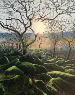 Wistman's Wood.  Contemporary Landscape Painting