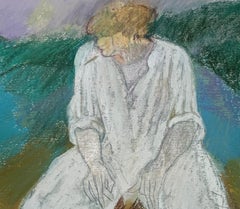 "Boy". Contemporary Figurative Pastel