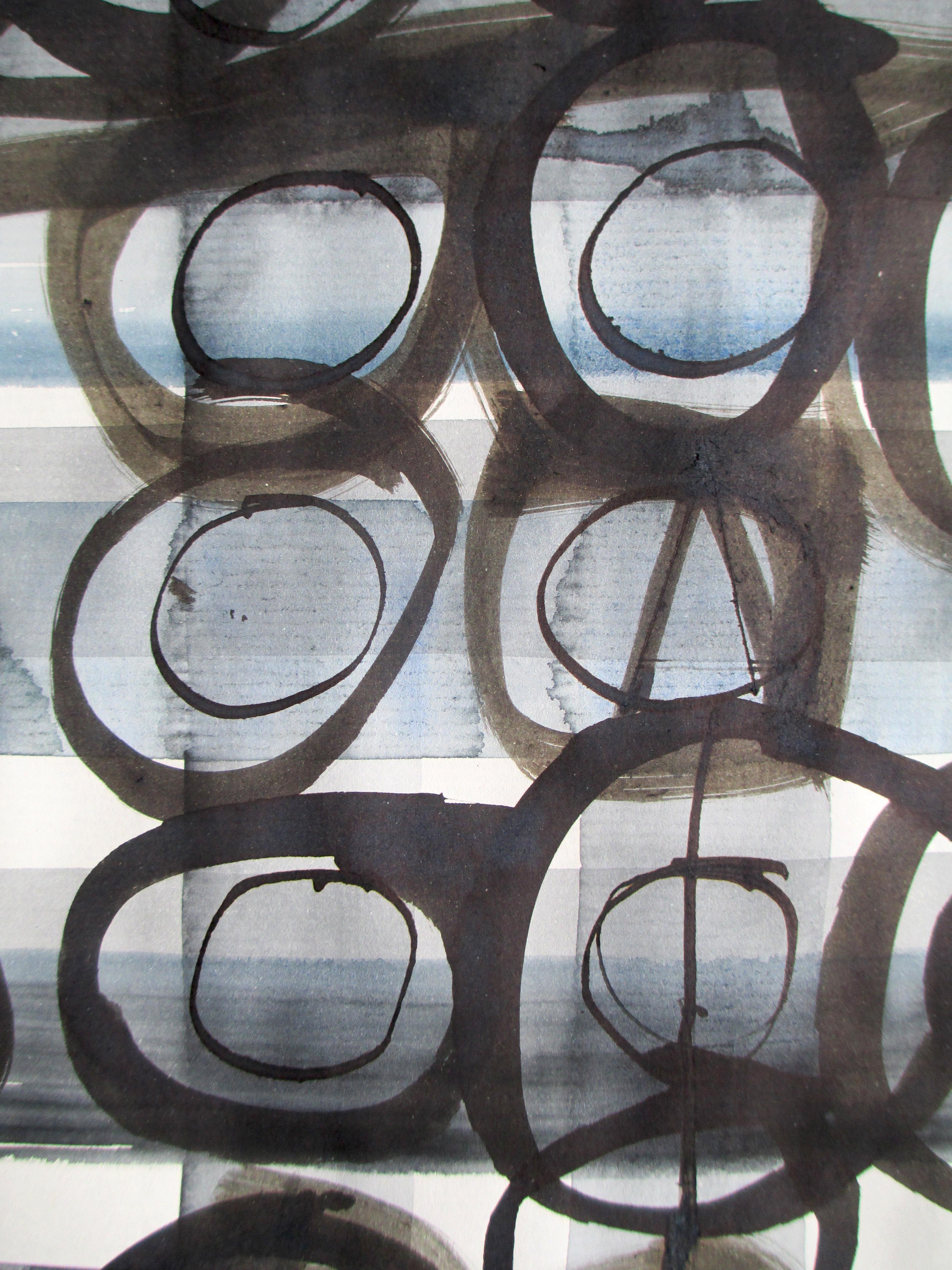 Ink on 19th Century Paper

If painting, like any other language, can be considered an abstract system of signs, there must be a pictorial vocabulary and syntactical rules which communicate meaning, however subjectively. When individual expression