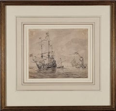 Dutch Men o War Setting Sale In A Fresh Breeze