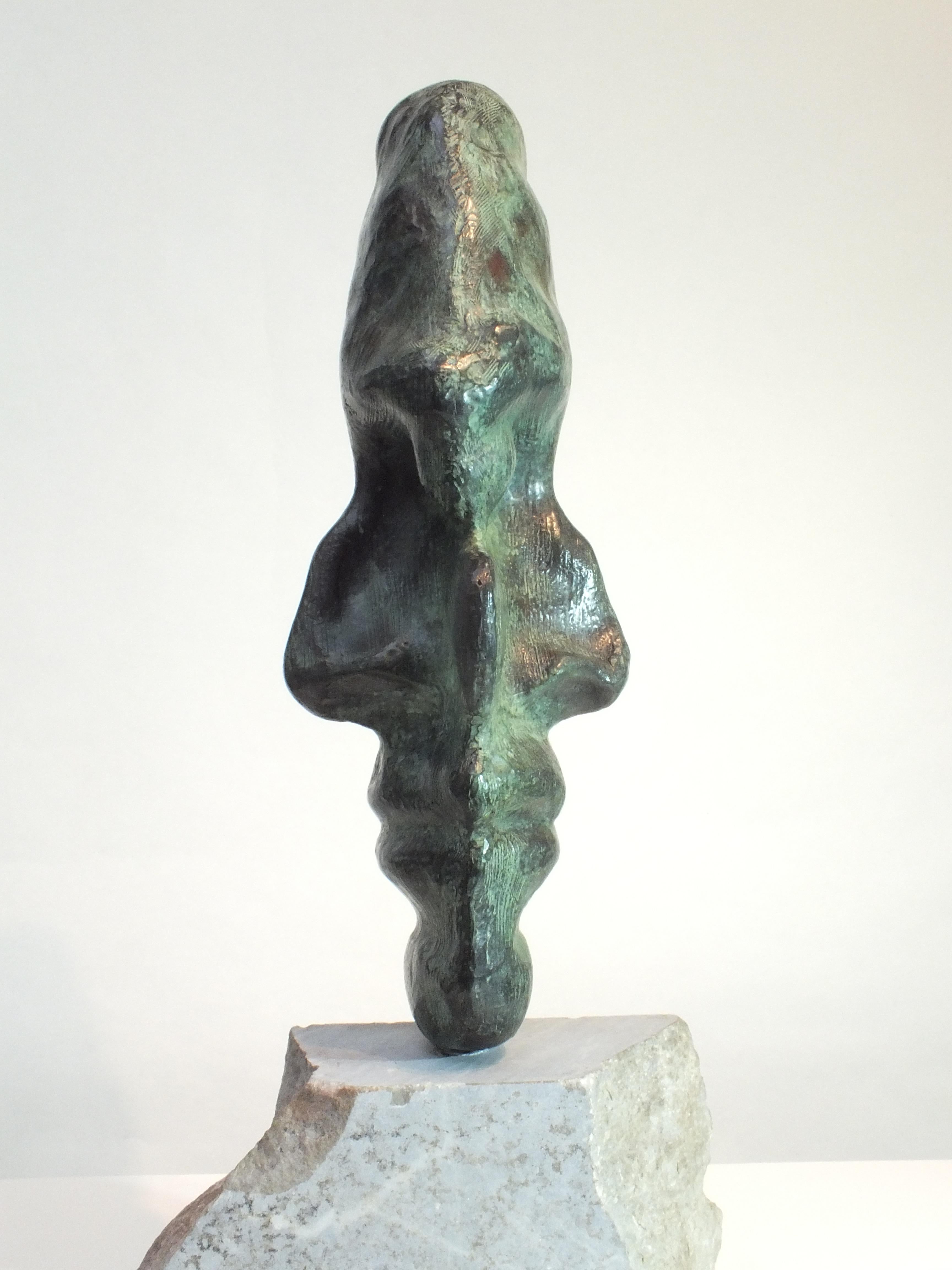 Witness, Unique Contemporary Cast Bronze Sculpture 1