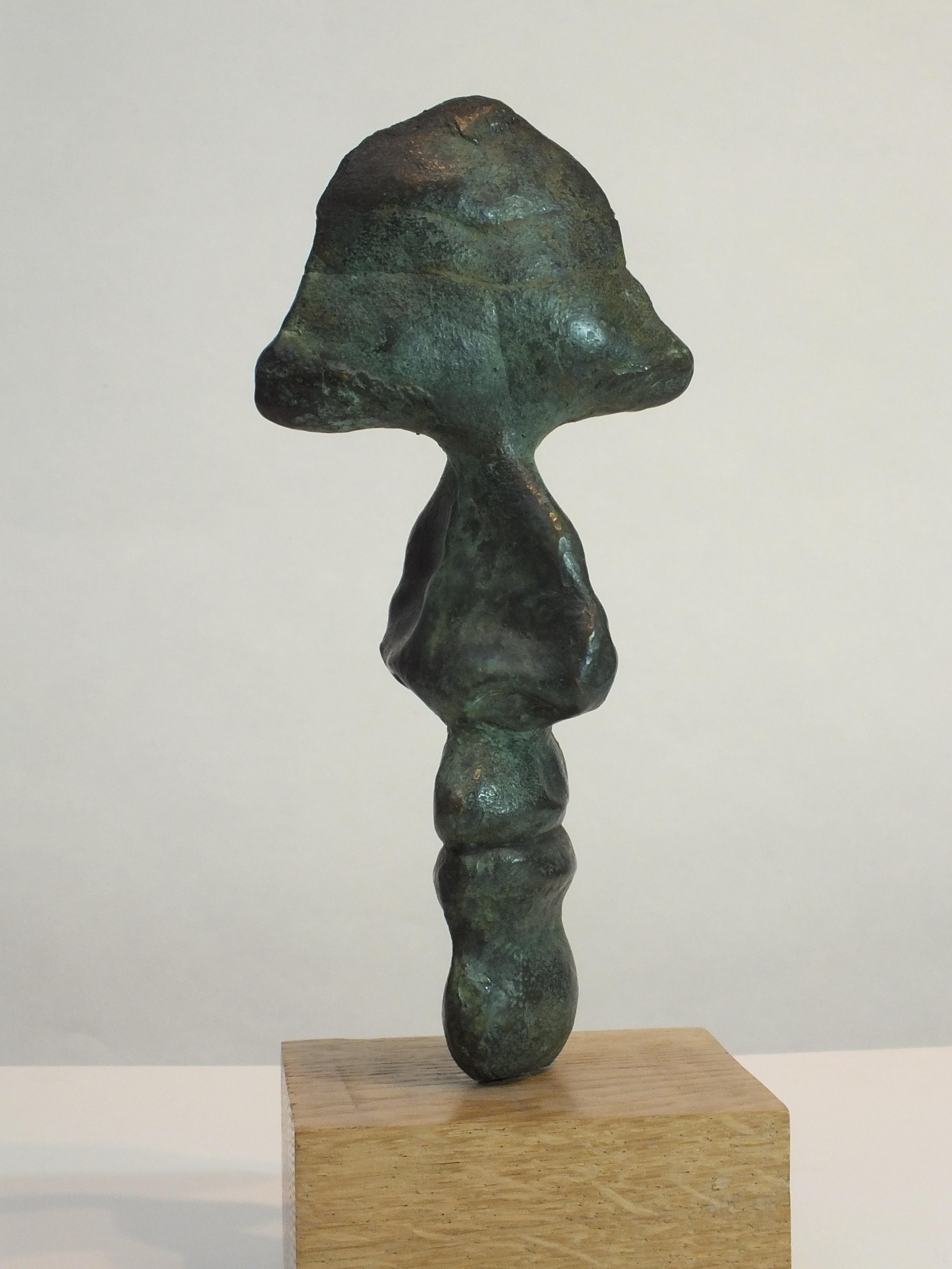 I.D. Unique Contemporary Cast Bronze Sculpture 2
