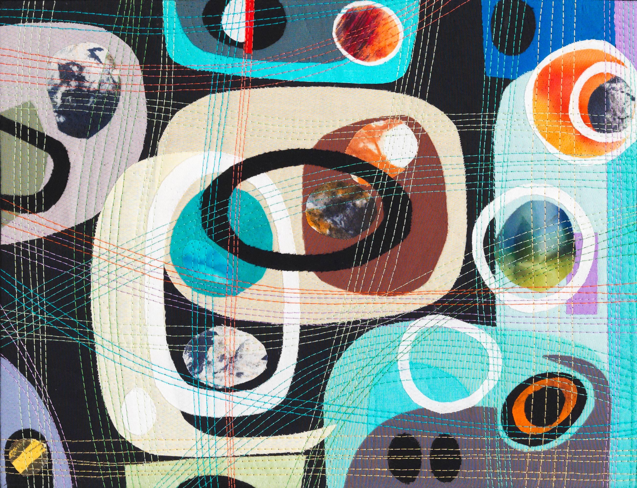 Urban Landscape, Contemporary Quilt 4