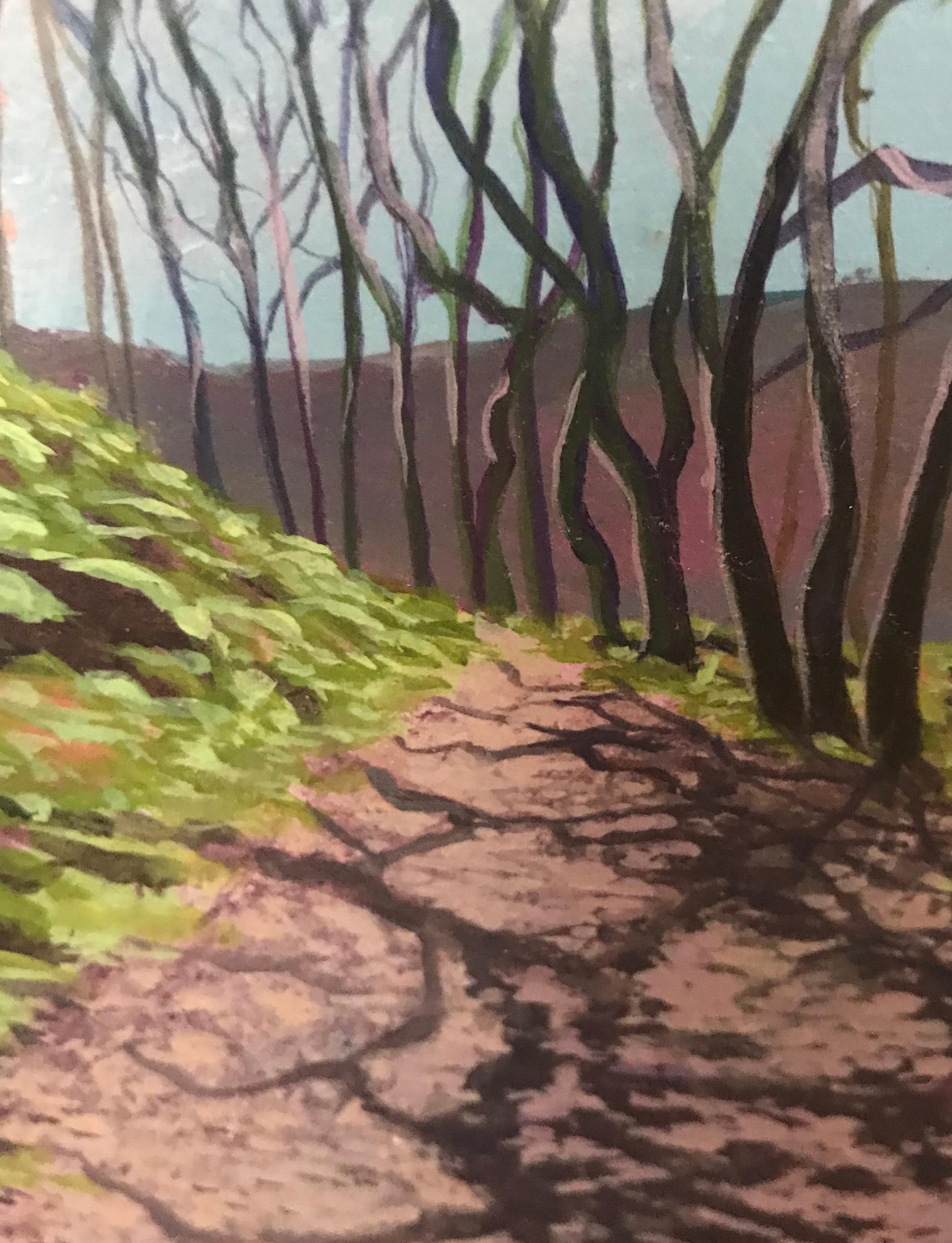 Debbie Baxter is a well know tree artist based in England
Framed in a contemporary white wood frame
Image  110x90cms