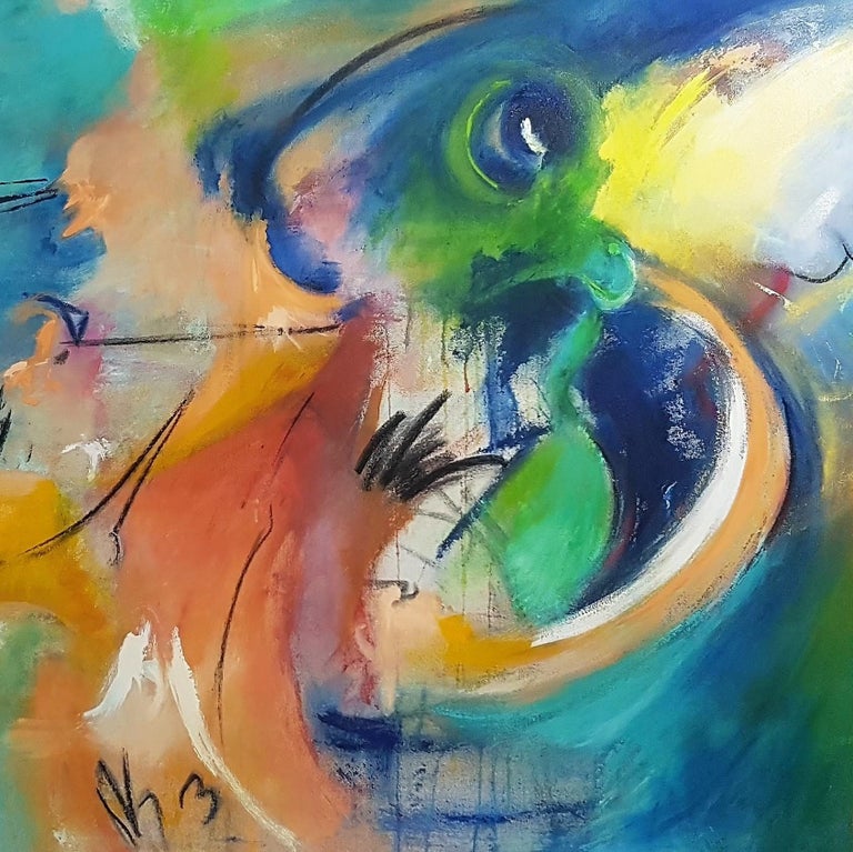 Kate Bell Music Of Colours Contemporary Abstract Painting For