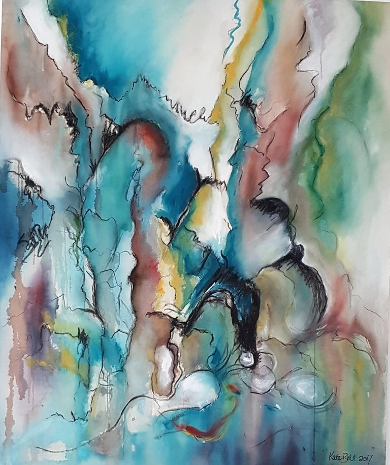 Kate Bell Silent As The Stone Contemporary Abstract Painting