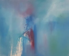"The Immensity of Water 1" : Contemporary  Abstract Painting