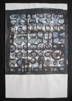"Cleromancy I" .   Ink On 19th Century Paper
