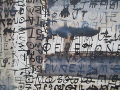 Pareidolia I .    Inchiostro su carta del XIX secolo