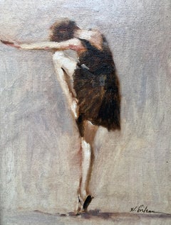 Dancer,  Contemporary American Figurative Oil painting