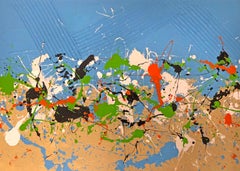 "Break"   Contemporary Mixed Media Abstract Painting