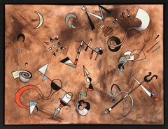 "Expo"   Pittura astratta contemporanea a tecnica mista
