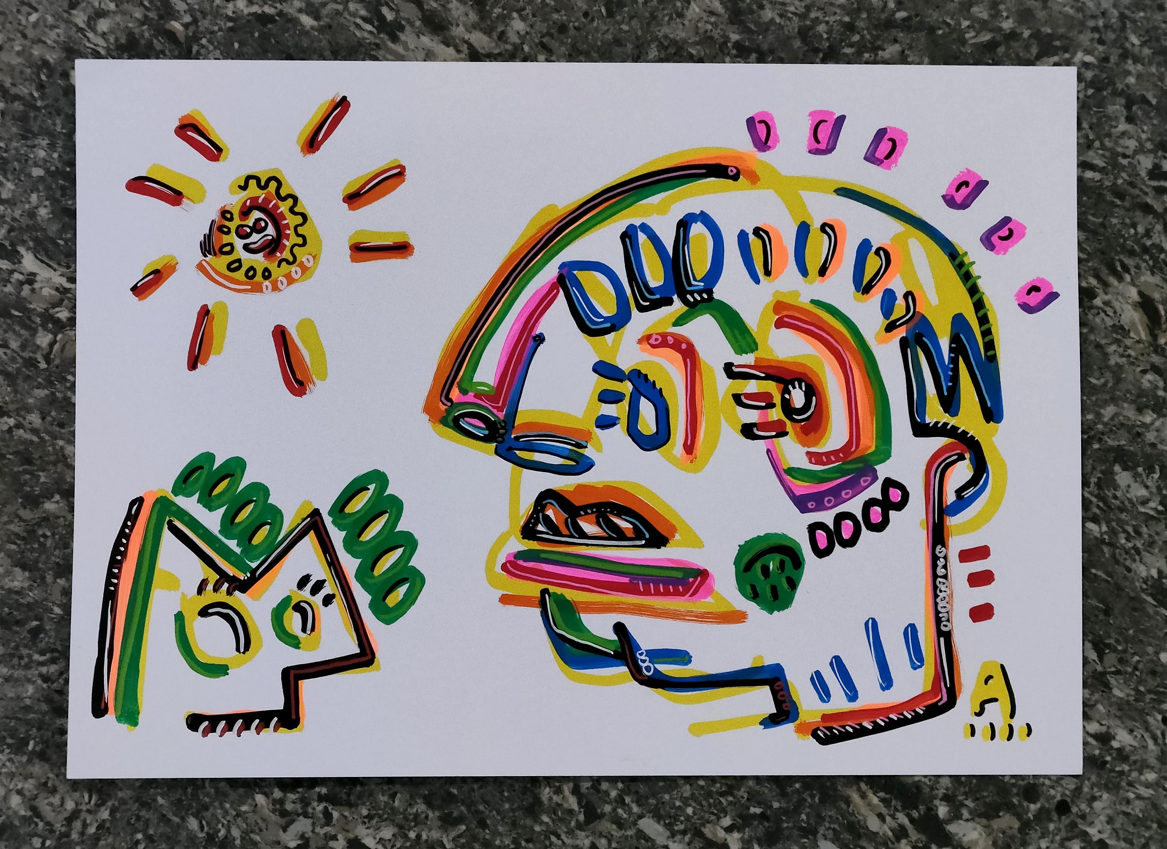 FREUNDE – Art von Angel Rivas