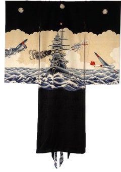 Japanese Boy's War Propaganda Kimono